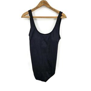 NWOT Pez D'Or Black Maternity Swimsuit Womens L One Piece Bathing Suit